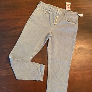 NWT Old Navy Railroad Skinny Jeans